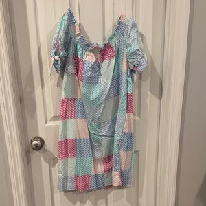 Vineyard Vines Multicolor Smocked Dress